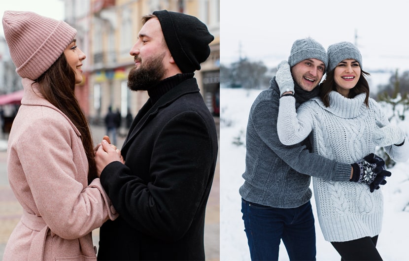 استایل زمستانه خانم ها و آقایان