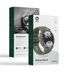مشخصات ساعت هوشمند Green Lion Adventure رنگ سبز