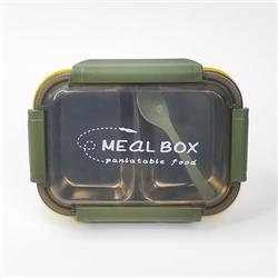 ظرف غذا meal box مدل panlatable food سبز