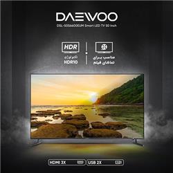 تلویزیون ال ای دی هوشمند دوو مدل DSL-50S6600EUM سایز 50 اینچ