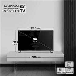 تلویزیون ال ای دی هوشمند دوو مدل DSL-50S6600EUM سایز 50 اینچ