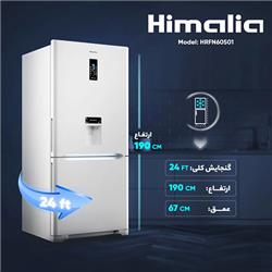 یخچال و فریزر هیمالیا مدل امگاپلاس آبسردکن دار