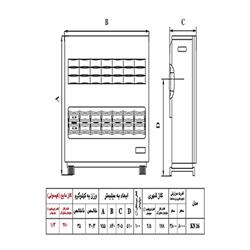 قیمت بخاری گازی نیک کالا 16000 مدل کیوان KN16