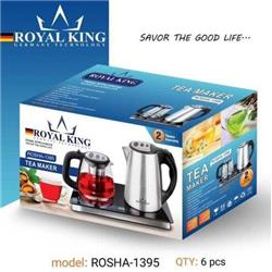 قیمت چای ساز استیل رویال کینگROSHA- 1395