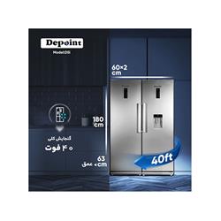قیمتیخچال و فریزر دیپوینت مدل D5-IU با تکنولوژی No Frost (بدون برفک)