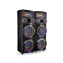 خرید اسپیکر حرفه‌ای میکرولب مدل DJ-T400 3D با قابلیت اتصال به تلویزیون 