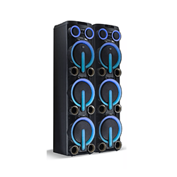 اسپیکر میکرولب مدل Dj Q620  2 با عدد میکروفون بی سیم