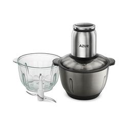 قیمت خردکن ۲ کاسه آزور مدل AZ-844CH پیرکس و استیل