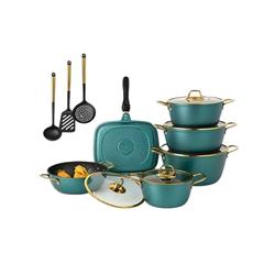 قیمت سرویس قابلمه 12 پارچه kzp مدل فلورا