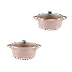 خرید سرویس قابلمه 17 پارچه گرانیت طرح ایتالیا C