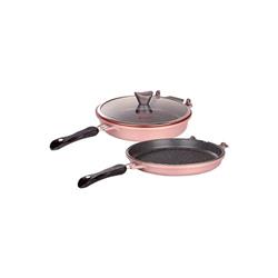 تابه دوبل گرد گرانیتی کاندید سایز 28