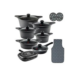 قیمت و خرید سرویس قابلمه 19 پارچه ام جی اس مدل کره ای C