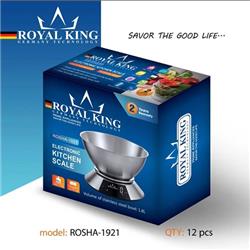 خرید ترازوی آشپزخانه رویال کینگ مدل ROSHA-۱۹۲۱