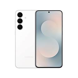 گوشی موبایل سامسونگ مدل Galaxy S25 FE با ظرفیت 256  گیگابایت و رم 8  گیگابایت در نمای روبرو با صفحه نمایش روشن