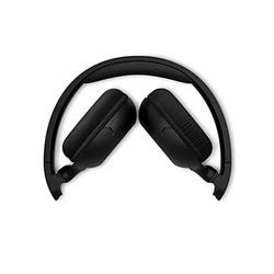 نمای نزدیک هدفون بی‌ سیم Philips TAH2209 مناسب موسیقی و مکالمه