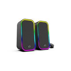 اسپیکر گیمینگ دو تکه تسکو مدل GS 2076 با طراحی مدرن مناسب میز گیمینگ