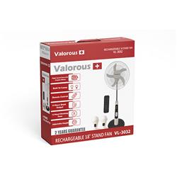 پنکه پایه بلند والروس VL‑3032 با طراحی مدرن
