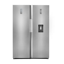 یخچال فریزر دوقلو دوو مدل 0020GW استیل