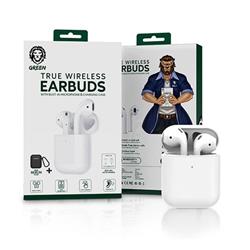 هندزفری گرین مدل true wireless earbuds-سفید