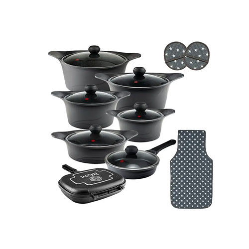 سرویس قابلمه 19 پارچه ام جی اس مدل کره ای C