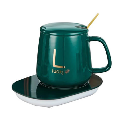 ماگ حرارتی لاکی به همراه صفحه گرم‌کن برقی