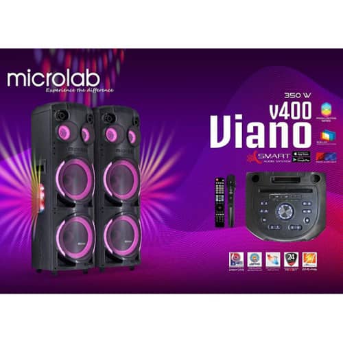اسپیکر میکرولب مدل Viano DJ V-400