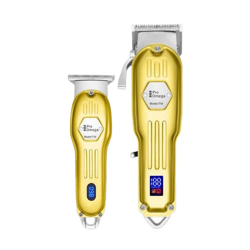 ماشین اصلاح و خط زن شارژی دو قلو پرو اومگا مدل T10