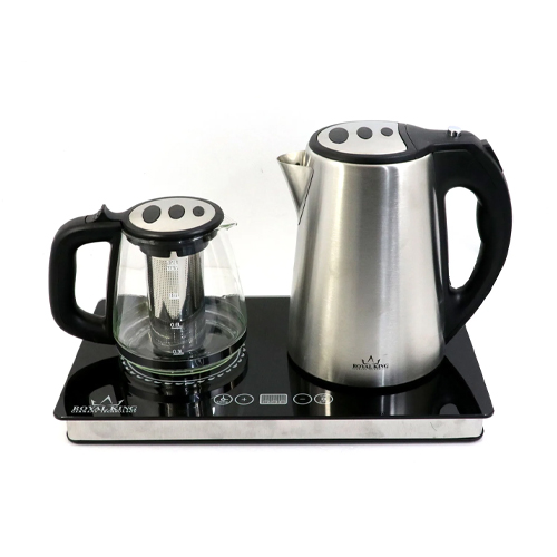چای ساز استیل رویال کینگROSHA- 1395