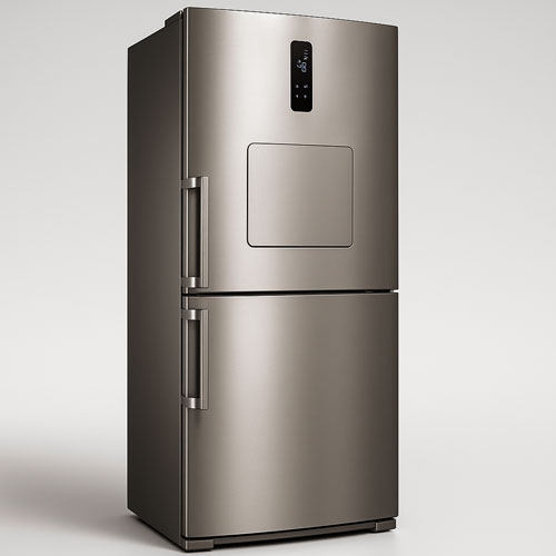 یخچال و فریزر یخساز اتوماتیک الکترواستیل مدل ES35 