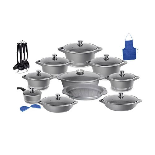 سرویس پخت و پز 29 پارچه ام جی اس طرح ایتالیا کد B