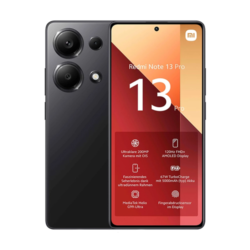 گوشی موبایل شیائومی مدل Redmi Note 13 Pro-4G ظرفیت 256 گیگابایت رم 8 گیگابایت