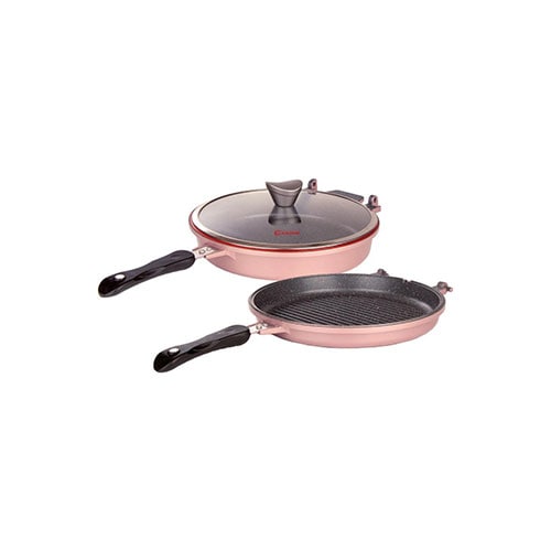 تابه دوبل گرد گرانیتی کاندید سایز 28