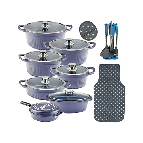 سرویس قابلمه 25 پارچه ام جی اس مدل جرمنی D