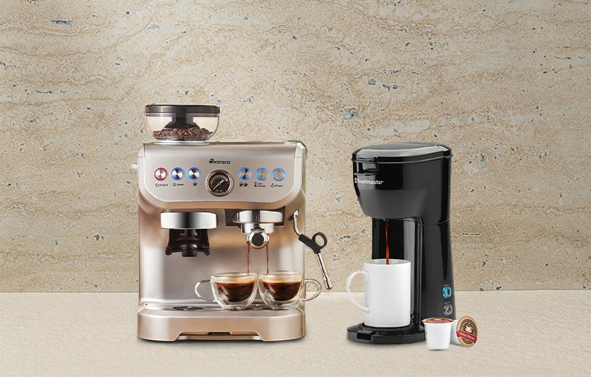 اساسی ترین تفاوت قهوه‌ ساز با اسپرسوساز چیست؟